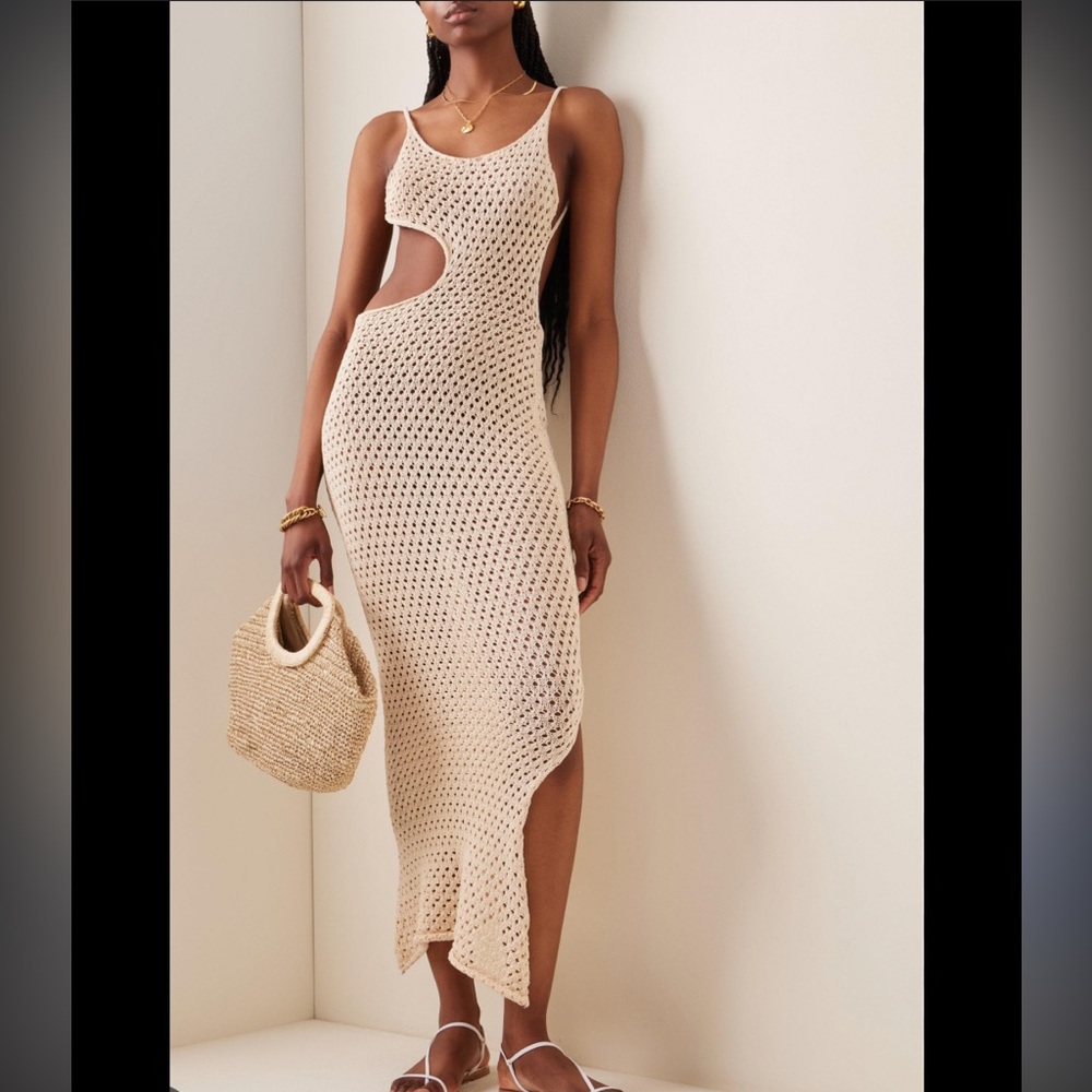Savannah Morrow Cut Out Crochet Dress